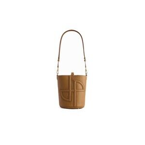 Patou Grained Leather Bucket Handbag - NWT